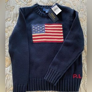 Ralph Lauren POLO boys sweater - Size M (10/12) - New with tags